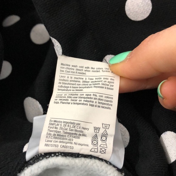 CHAMPION small black and white hoodie sweater - Picture 14 of 16